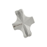 Centrovací kľúč FORCE, Fe, 3,2/ 3,3/ 3,4/ 3,9