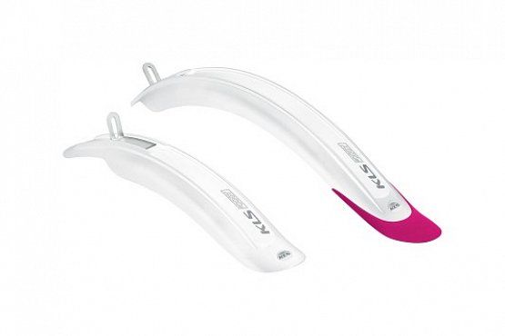 Blatníky KLS FOGGY white-pink, 20"