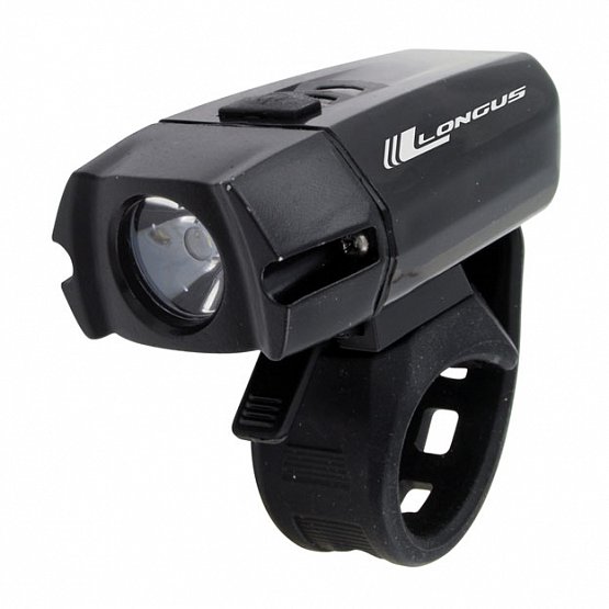 Svetlo predné LONGUS XPG400 LED/6F USB, 400LM, čierne Svetlo predné LONGUS XPG400 LED/6F USB, 400LM, čierne