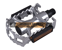 Pedále PRO-T 961 dural guličkový strieborný