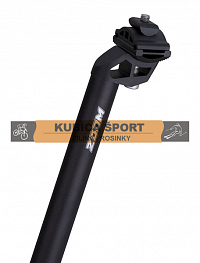 Sedlovka ZOOM 19 dural dľžka 400mm, čierna, 30,4