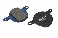 Brzdové platničky KLS D-12, organické (pár)