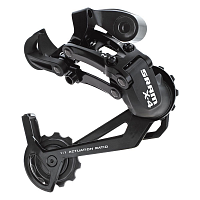 Prehadzovačka SRAM X-4 dlhé vodítko, čierna, 7,8 kolo Prehadzovačka SRAM X-4 dlhé vodítko, čierna, 7,8 kolo
