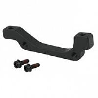 Adaptér kotúčovej brzdy FORCE, predný, IS/PM, čierny, 180