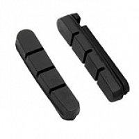 Gumičky brzd F cestné náhradné, čierne 55mm