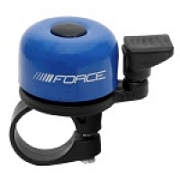 Zvonček FORCE MINI Fe/plast 22,2mm paličkový, modrý