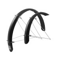 Blatníky FORCE ALUFLEX, vzpery, čierne, 20"