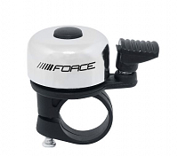 Zvonček F Mini Fe plast 22,2 mm biely