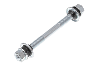 Oska náboja, predná kompl.s prachovkami, 10x140