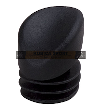 Zátka do riadidiel UNO, plus, dural, čierne (2ks)