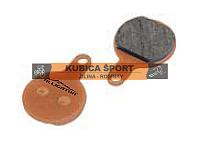 Brzdové doštičky PRO-T AGR Organic na Tektro Novela