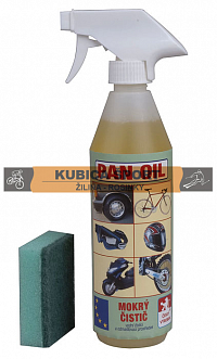 Čistiaci prostriedok Mokrý čistič, rozprašovač, 0,5L