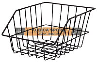 Kôš na nosič, 370 mm x 270 mm x 170 mm, čierna