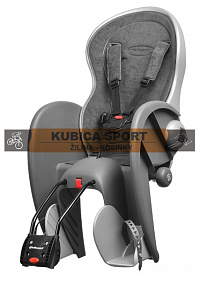 Detská sedačka POLISPORT WALLABY DELUXE, 5 bodová, šedá