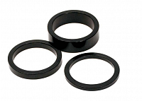 Podložka Al pod predstavec 28,6/10 čierna /10ks cena za 1 ks.