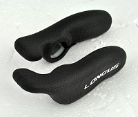 Rohy LONGUS RUBYGRIP, anatomické, čierne Rohy LONGUS RUBYGRIP, anatomické, čierne