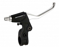 Brzdové páky V-Brake Al/plast 3 prsty čierne