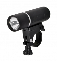 Svetlo predné, 3 Watt, LED, 3 F, batérie, čierna