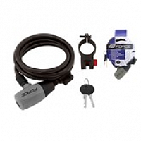 Zámok špirála 80cm/12mm+držiak