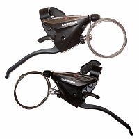 Radiacie + brzdové páky SHIMANO STEF 51 3x7 koliesko V-brake