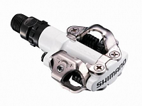 Pedále MTB PD-M520 SPD bez odrazky+zar. SM-SH51 biele