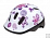 Prilba PRO-T Fafe detská, biela, kvety, XS 44-48 cm