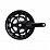 Kľuky Shimano FC-A070 50x34z, 170mm. 7/8-k, štvorhran, s krytom, čierne Kľuky Shimano FC-A070 50x34z, 170mm. 7/8-k, štvorhran, s krytom, čierne