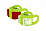Sada svetiel KLS Twins, lime green Sada svetiel KLS Twins, lime green
