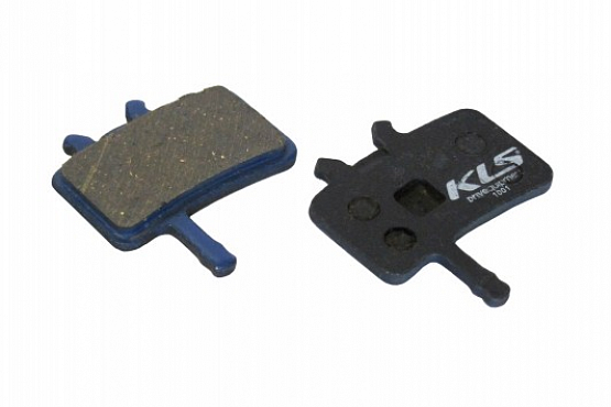 Brzdové platničky KLS D-02, organické (pár)