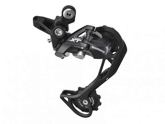 Prehadzovačka RD-M781 10-k super dlhé ramienko bez háku Shadow čierna XT