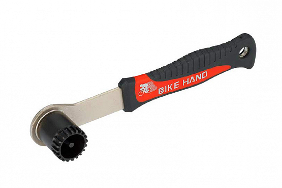 Sťahovák na misky stredu s pákou BIKE, červená/čierna