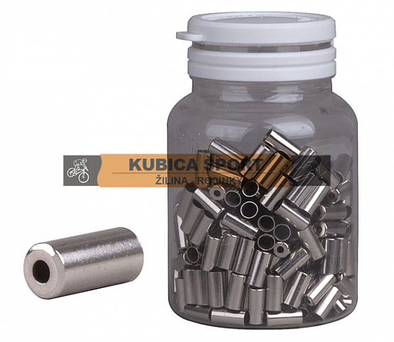 Koncovka bowdenu PRO-T, CNC, strieborná, 5 mm, cena za 1ks