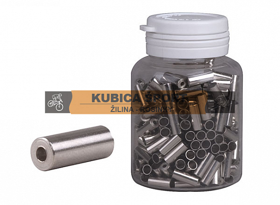 Koncovka bowdenu PRO-T, CNC, strieborná, 4 mm, cena za 1 ks