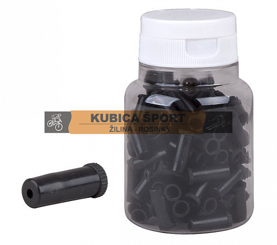 Koncovka bowdenu PRO-T AGR Sealed, plast, čierna, 5 mm, cena za 1 ks