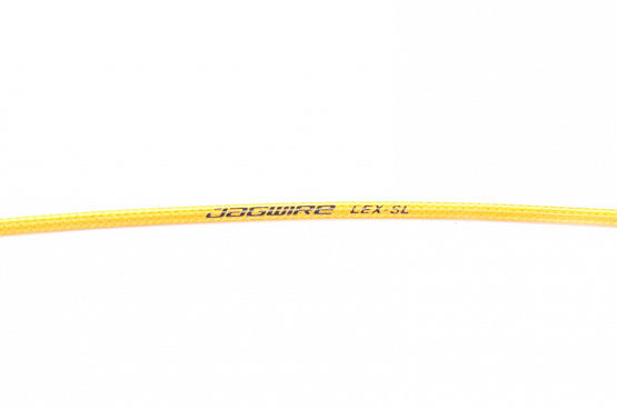 Radiaci bowden JAGWIRE LEX BHL455, zlatá opletaná, 4 mm, cena za 1 m