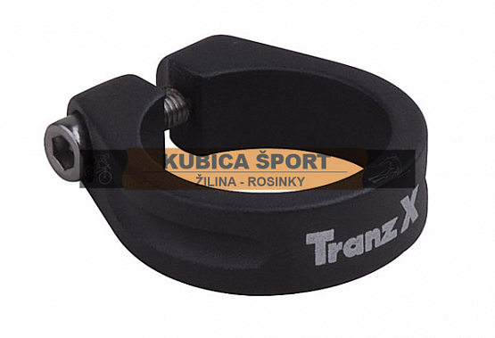 Objímka podsedlová TRANZ-X 28.6, čierna