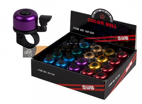 Zvonček mini farebný-mix (cena za 1ks)