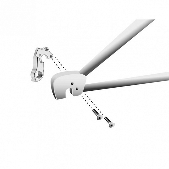 Koncovka rámu vymeniteľná GH-045, AL