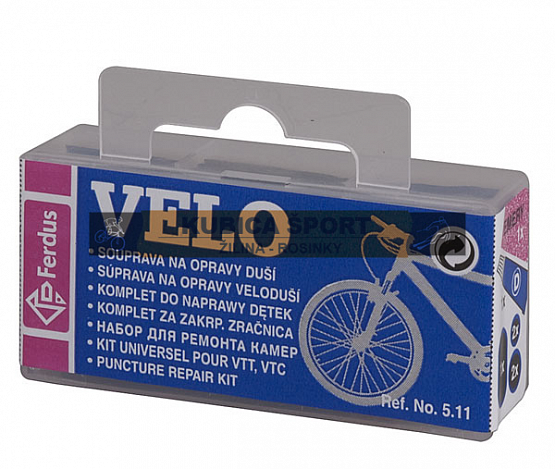 Lepiaca sada FERDUS Velo, krabička