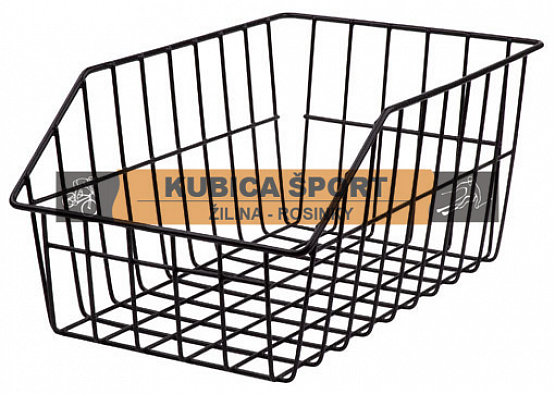 Kôš na nosič, 400 mm x 270 mm x 195 mm, čierna