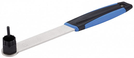 Sťahovák kazety BTL,s pákou a vodiacim stabilizátorom, čierna//modrá