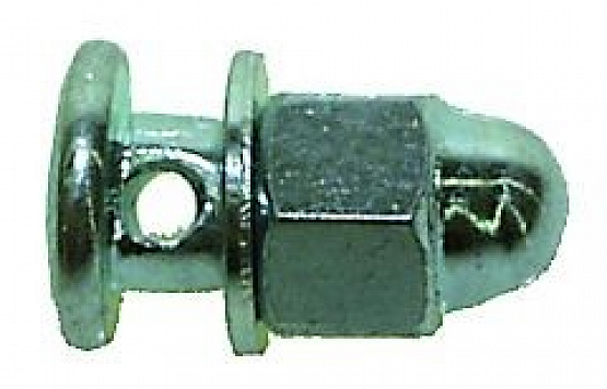 Skrutka brzdy s dierkou, 6mm