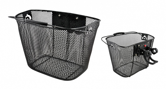 Kôš na riadidlá, sieť s rýchloupínaním na 22-25,4mm riaditka