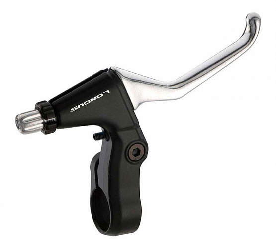 Brzdové páky V-Brake Al 3 prsty čierne (pravá + ľavá)