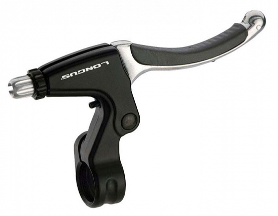 Brzdové páky V-Brake Rubber Al 3 prsty, cena za pár, lavá + pravá