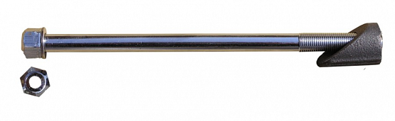 Skrutka do predstavca dutá s maticou ,170mm,strieb