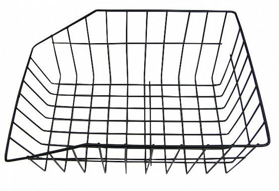 Košík zadný oceľ, na nosič model Babeta, čierny