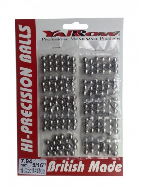 Guličky 7,9 mm do stred. zloženia BMX po 18 ks cena za sáčok