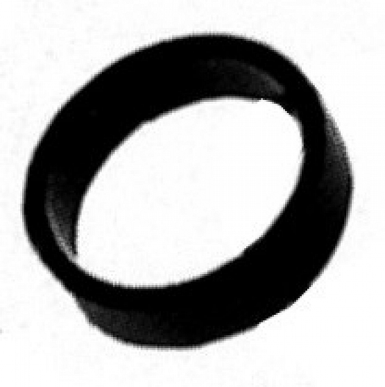 Hlav. zlož. - podložka, 5mm, dural 1 1/8, čierna