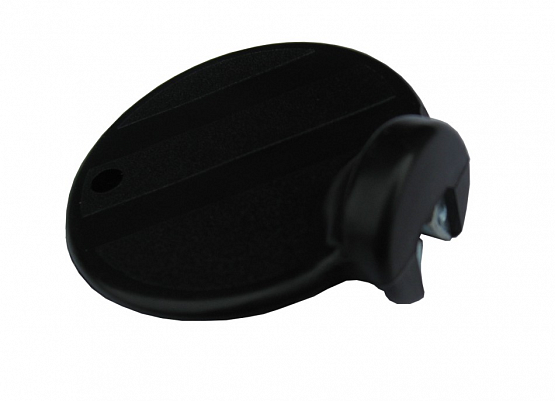 Centrovací kľúč, kov-plast, čierny, 3,45 mm,